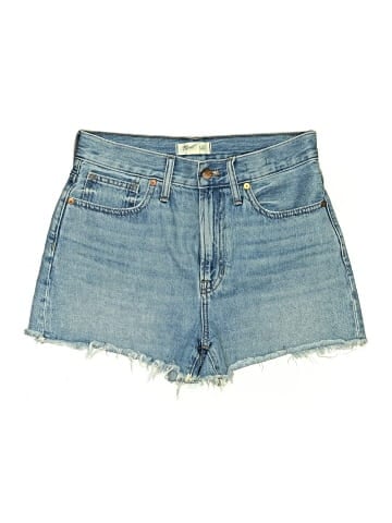 Madewell The Perfect Jean Short in Bergman Wash (view 1)