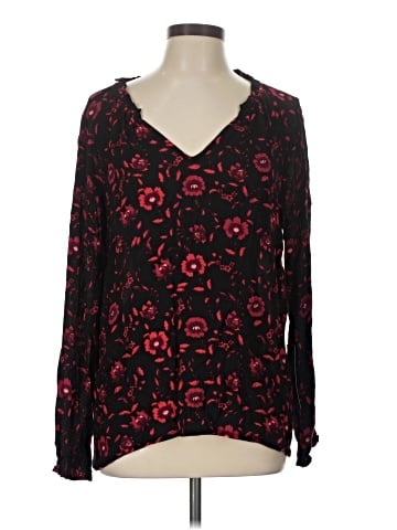 DAILYLOOK Long Sleeve Blouse (view 1)