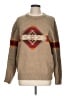 Pendleton Chevron-herringbone Tan Pullover Sweater Size L - photo 1