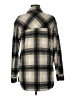 Thread & Supply 100% Polyester Plaid Gold Coat Size M - photo 2