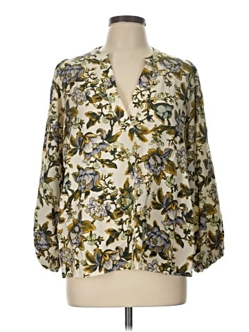 Ann Taylor LOFT 3/4 Sleeve Blouse (view 1)