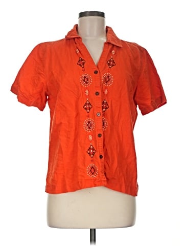 Erika Short Sleeve Blouse (view 1)