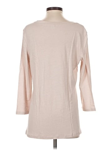 Garnet Hill 3/4 Sleeve T-Shirt (view 2)