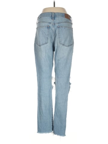 Madewell The Perfect Vintage Crop Jean in Liland Wash: Raw-Hem Edition (view 2)