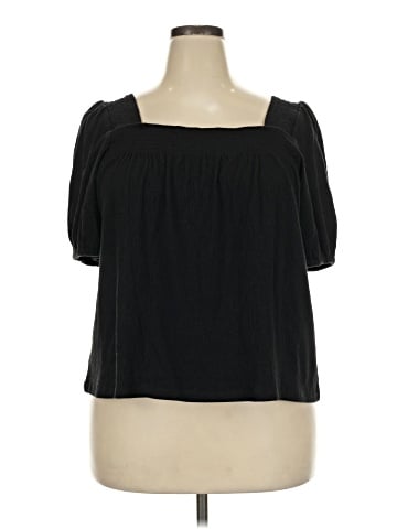 Ann Taylor LOFT Short Sleeve Blouse (view 1)