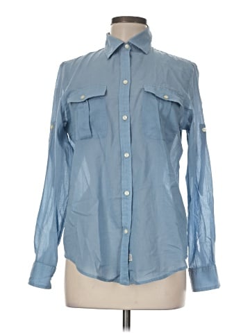 Lauren Jeans Co. Long Sleeve Button-Down Shirt (view 1)