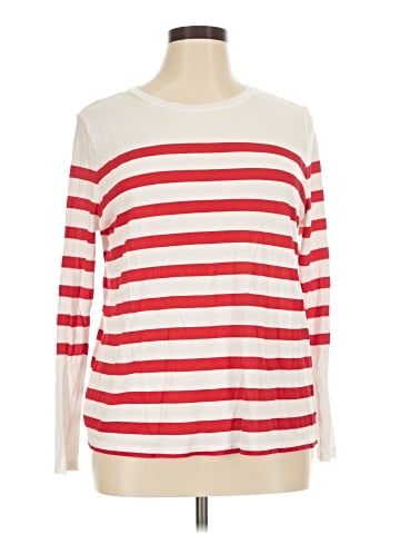 Ann Taylor LOFT Outlet 3/4 Sleeve T-Shirt (view 1)
