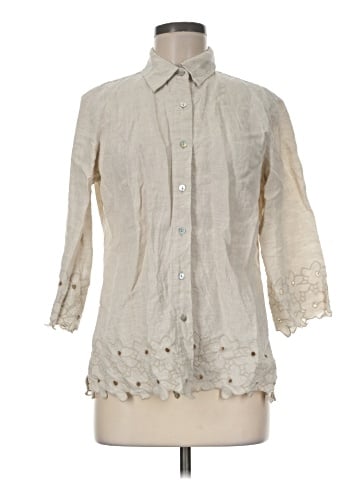 edward 3/4 Sleeve Button-Down Shirt (view 1)