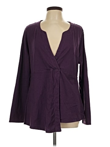 Soft Surroundings Long Sleeve Blouse (view 1)