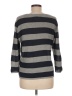 Forever 21 Stripes Gray Pullover Sweater Size M - photo 2
