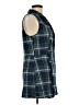 Francesca's Plaid Blue Romper Size L - photo 4