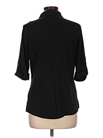 Style&Co 3/4 Sleeve Button-Down Shirt (view 2)