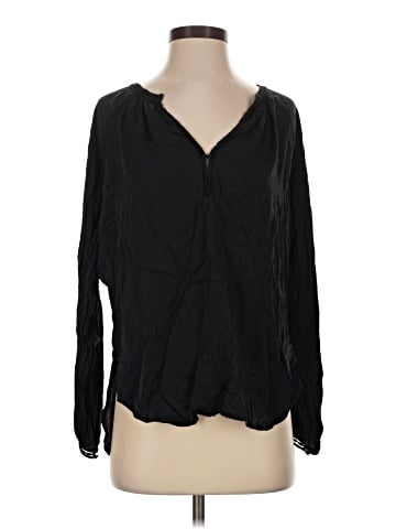 Vince. Long Sleeve Henley (view 1)