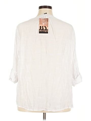 By Design 3/4 Sleeve Blouse (view 2)