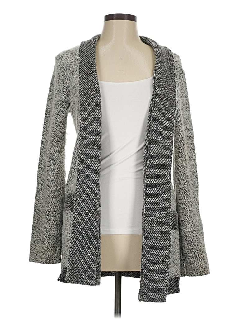 Pre-owned Blanc Noir Kimono In Gray