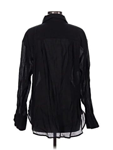 WAYF Long Sleeve Button-Down Shirt (view 2)