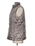 Lands' End 100% Polyester Gray Vest Size L - photo 5