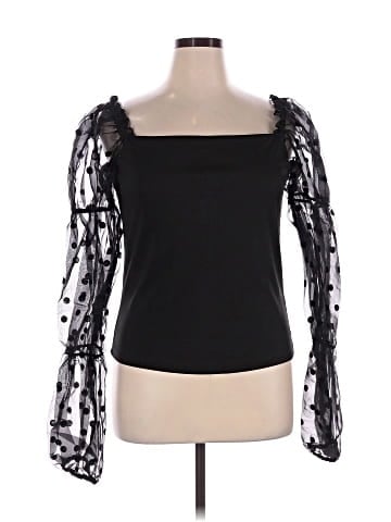 ELOQUII Long Sleeve Top (view 1)