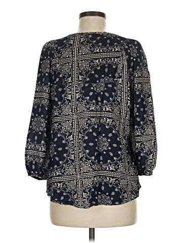 Solitaire 3/4 Sleeve Blouse (view 2)