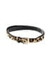 Eliza J Animal Print Gold Belt Size 12 - photo 1