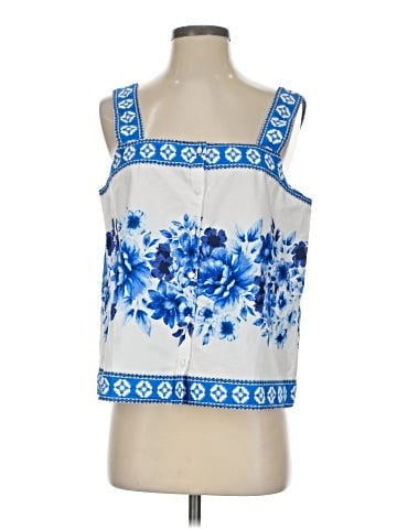Lands' End Sleeveless Blouse (view 1)
