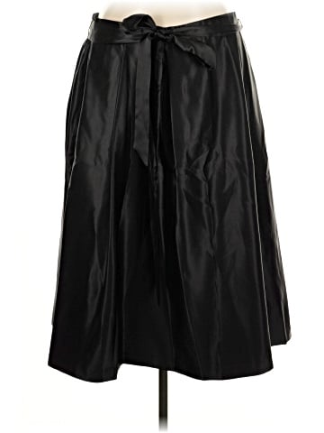 Alex Evenings Faux Leather Skirt (view 1)