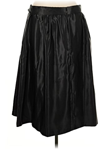Alex Evenings Faux Leather Skirt (view 2)