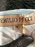 Emilio Pucci 100% Polyester Silver Snow Jacket Size 10 - photo 6