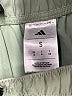 Adidas 100% Polyester Solid Green Athletic Shorts Size 8 - photo 3