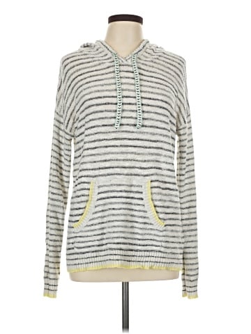 Hem & Thread Pullover Sweater (view 1)