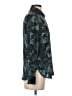 Equipment 100% Polyester Floral Teal Long Sleeve Blouse Size XS - photo 4
