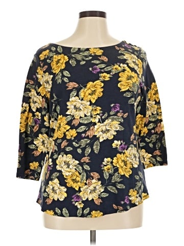 Charter Club 3/4 Sleeve Blouse (view 1)