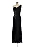 Xscape Solid Black Cocktail Dress Size 12 - photo 1