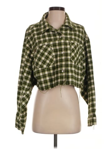 BDG Long Sleeve Button-Down Shirt (view 1)
