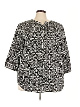 Cj Banks 3/4 Sleeve Blouse (view 1)