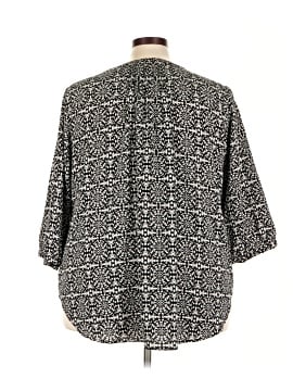 Cj Banks 3/4 Sleeve Blouse (view 2)