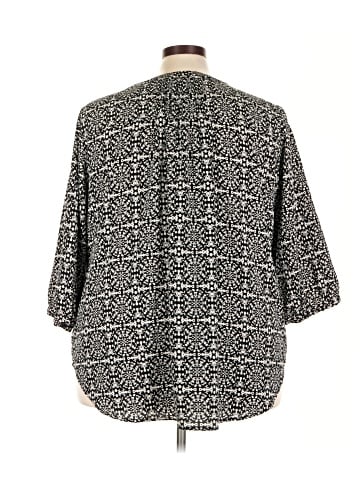 Cj Banks 3/4 Sleeve Blouse (view 2)