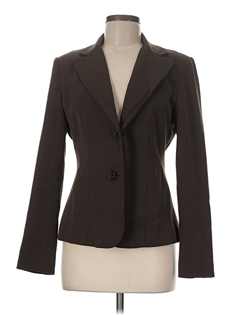 Pre-owned Rafaella Blazer Jacket In Brown