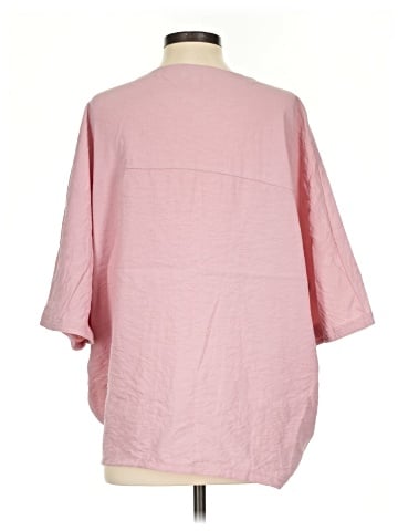 Umgee 3/4 Sleeve Blouse (view 2)