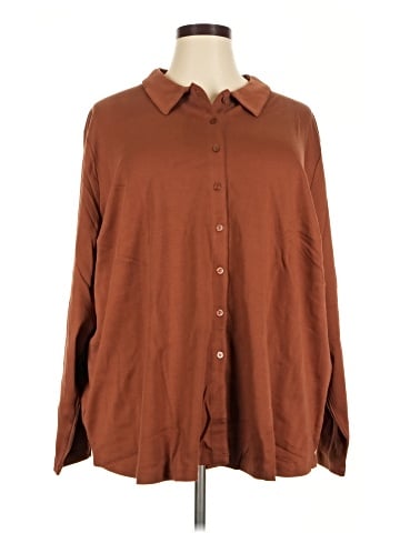 Isaac Mizrahi LIVE! Long Sleeve Button-Down Shirt (view 1)