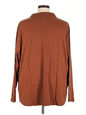 Isaac Mizrahi LIVE! Long Sleeve Button-Down Shirt (view 2)