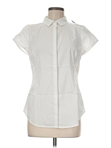 Worthington Short Sleeve Blouse (view 1)