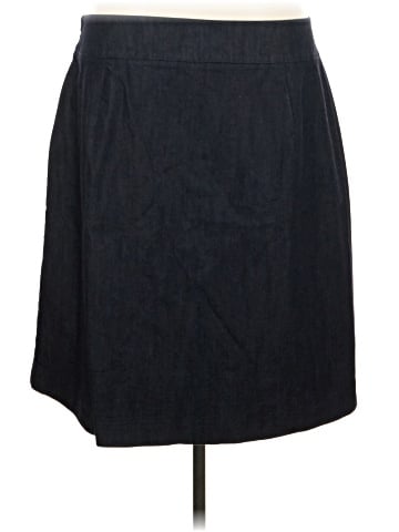 Talbots Outlet Denim Skirt (view 2)