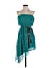 Ruby Rox 100% Polyester Paisley Teal Cocktail Dress Size S - photo 1