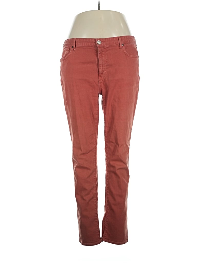 Pre-owned Eddie Bauer Jeans In Red