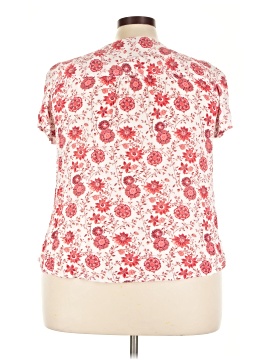 Skies Are Blue Short Sleeve Blouse (view 2)