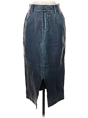 Wilsons Leather Denim Skirt (view 1)