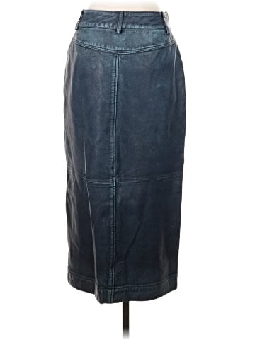 Wilsons Leather Denim Skirt (view 2)