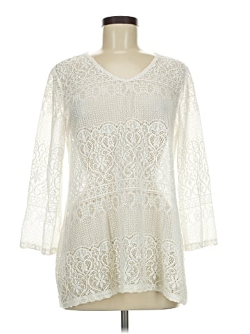 Alfani 3/4 Sleeve Blouse (view 1)