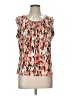 Kasper Orange Sleeveless Blouse Size L (petite) - photo 1